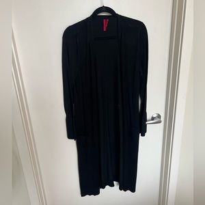 Medium Length Duster with bell sleeves